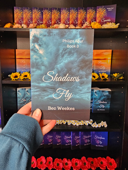Shadows Fly Paperback (Philips Four Book 3) - Signed