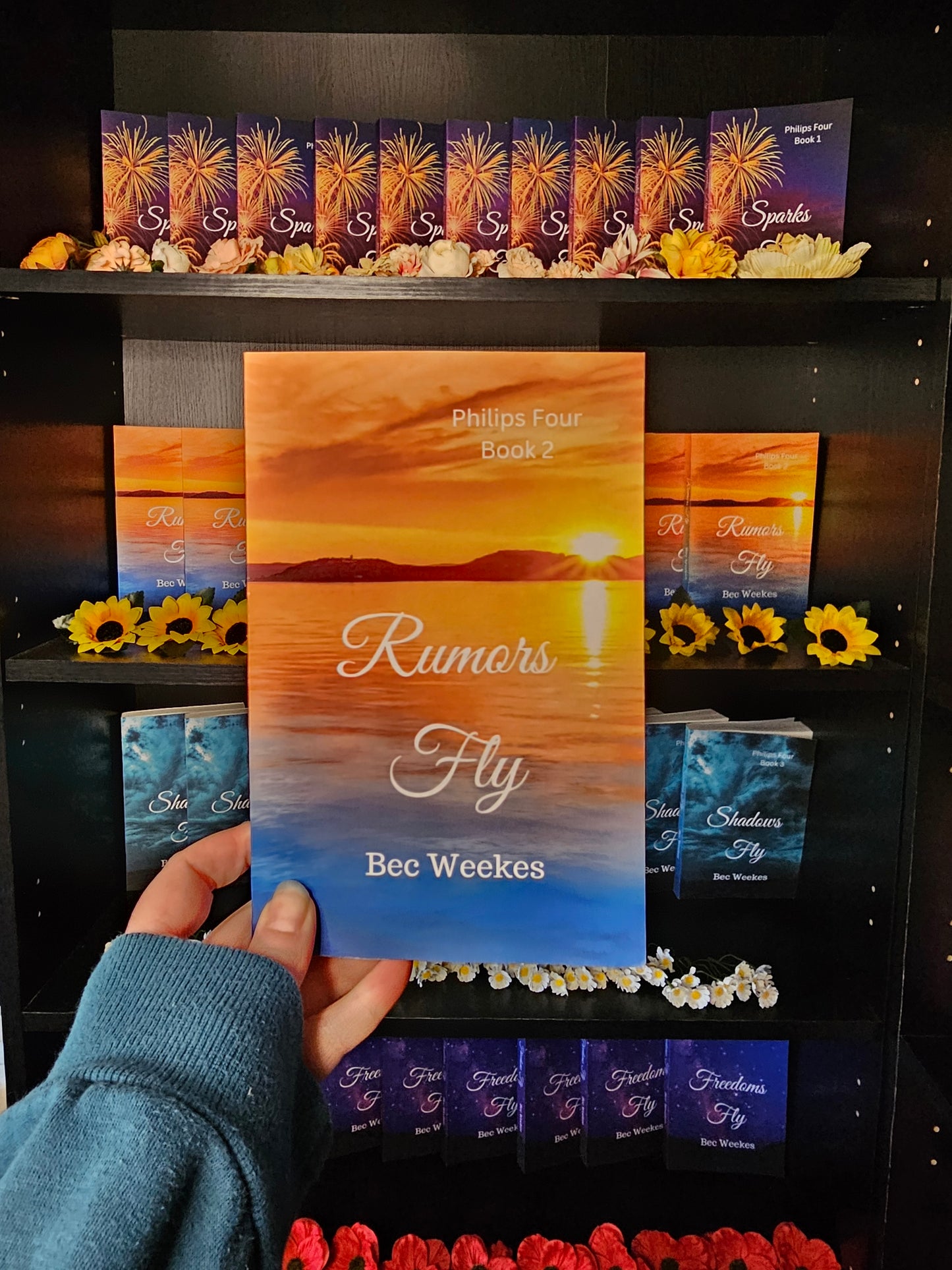 Rumors Fly Paperback (Philips Four Book 2) - Signed