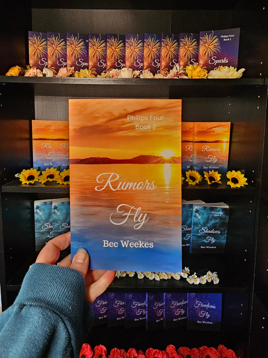 Rumors Fly Paperback (Philips Four Book 2) - Signed